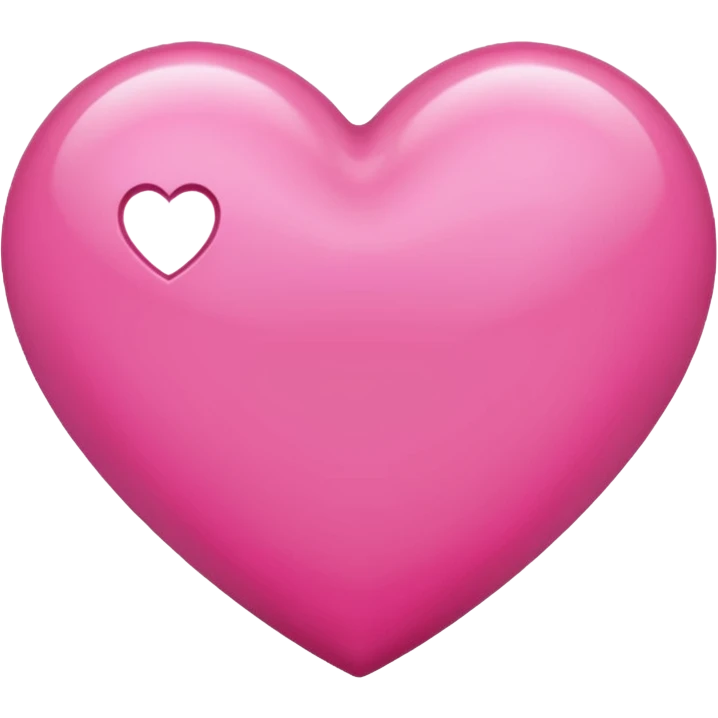 Pink heart emoji