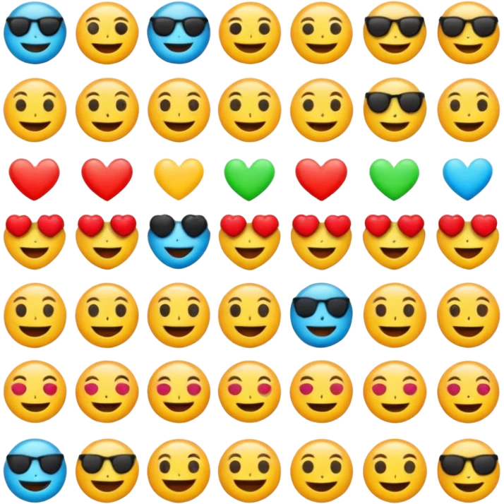 I want fun emojis for my Discord Server. Make them super fun. emoji