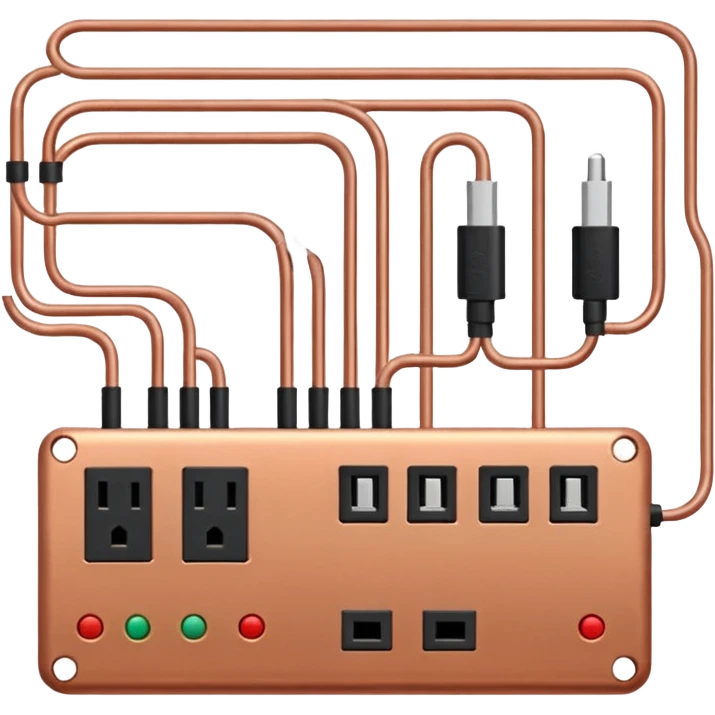 make an elctrical circuit emoji