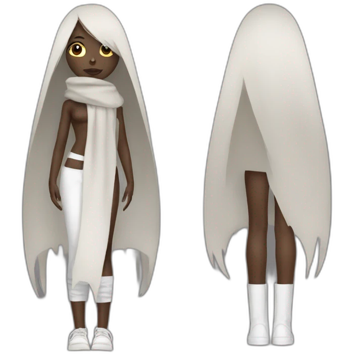Rick owens style girl emoji