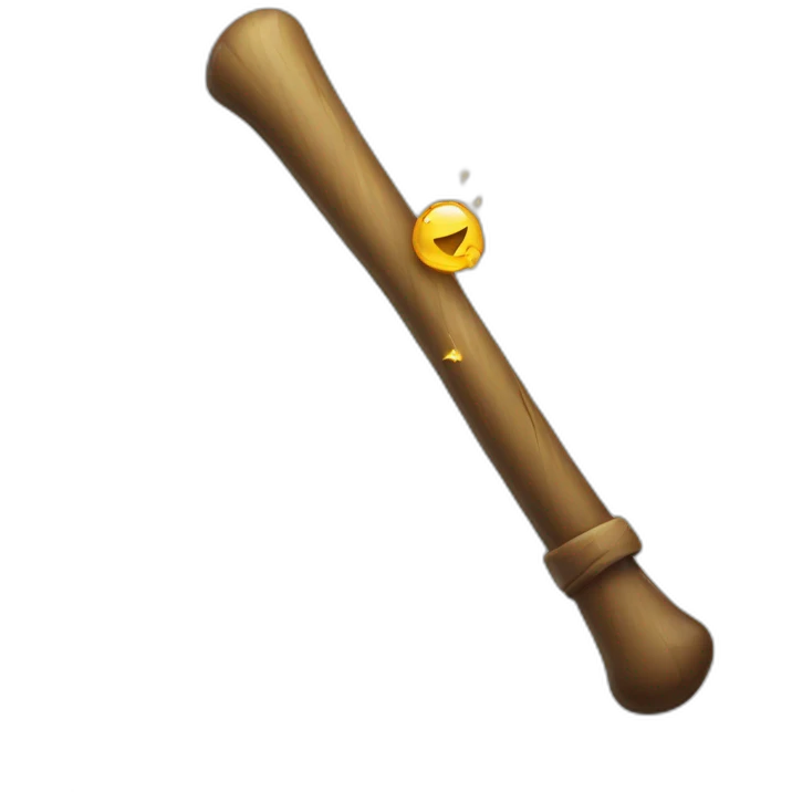 broken wand emoji