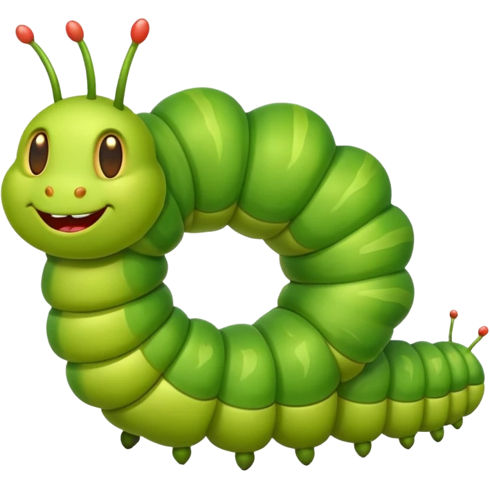 Crear un emoji similar a la oruga rusa emoji