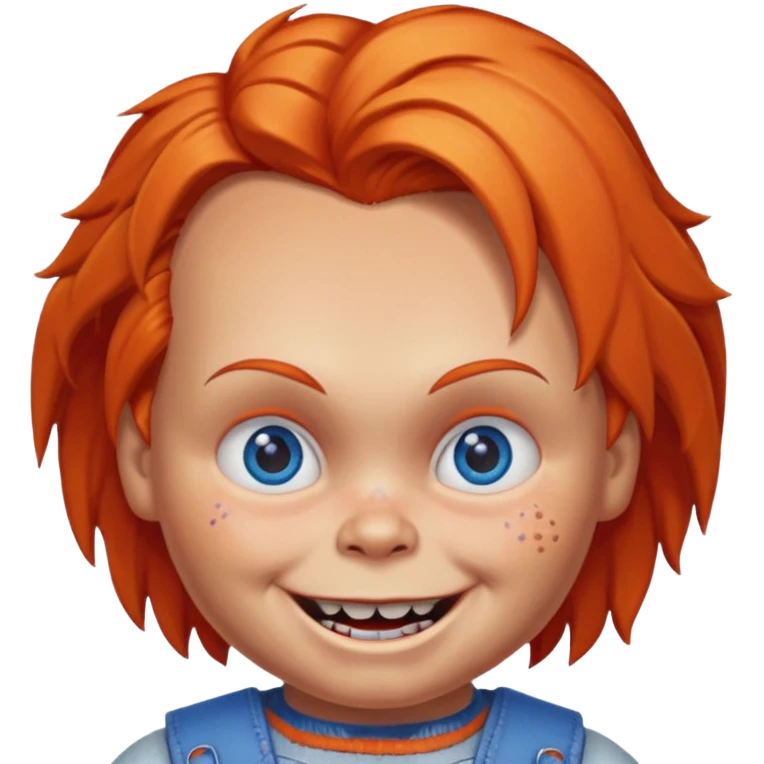 Un emojin de chuky emoji