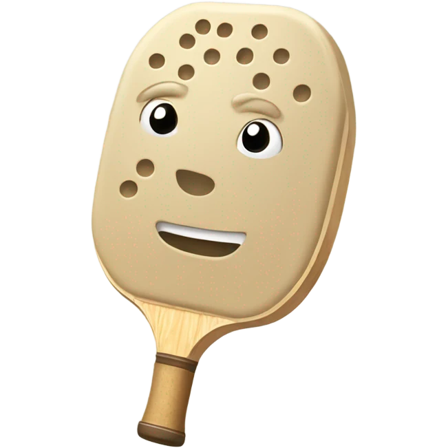 beige pickleball emoji
