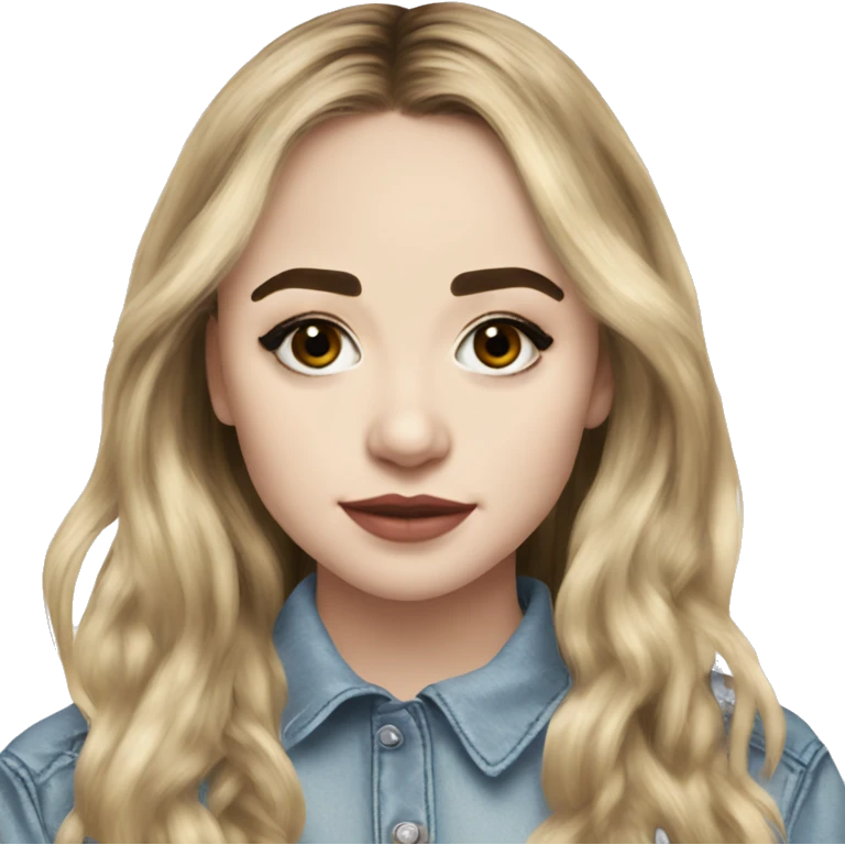 sabrina carpenter bangs emoji