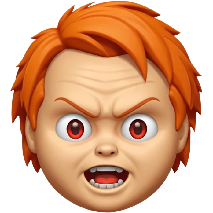 Un emojin de chuky emoji