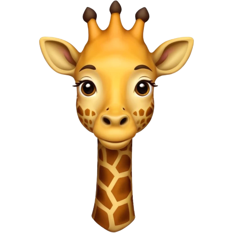 king giraffe emoji