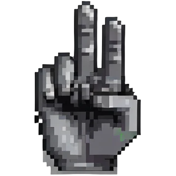 single finger emoji