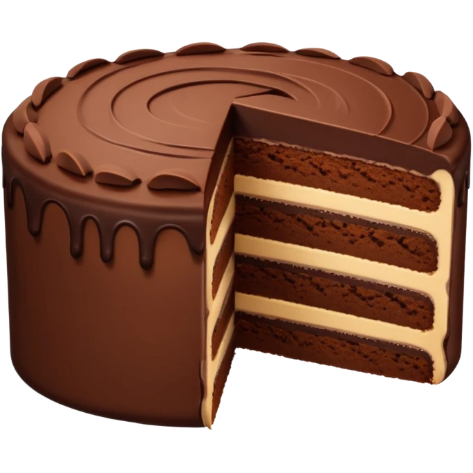 SLICED BROWN CAKE emoji