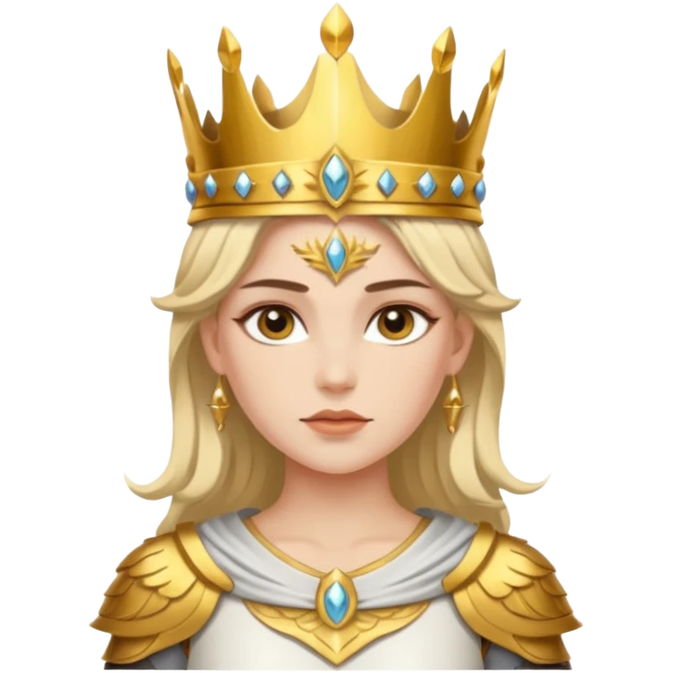 Valkyrie warrior crown emoji