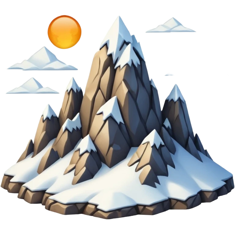 mountain 🏔️ emoji