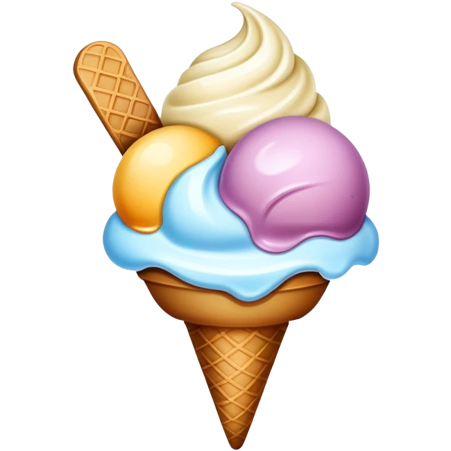 ice cream  emoji