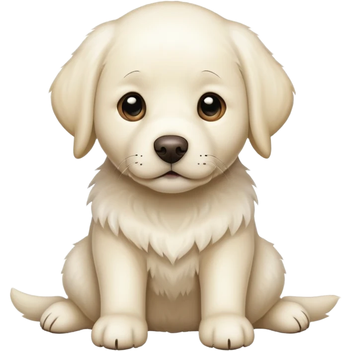 White Labrador emoji