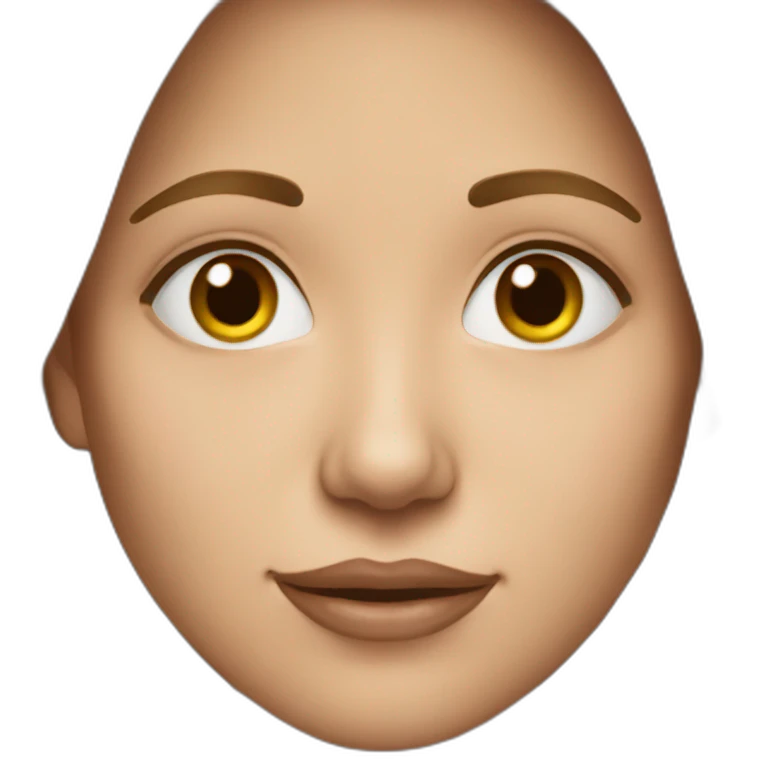 Super realistic person emoji
