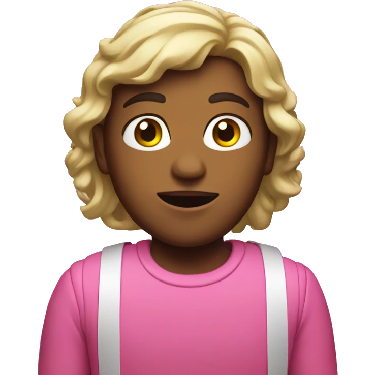 Pink netflix emoji