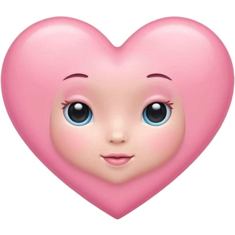 baby pink heart emoji