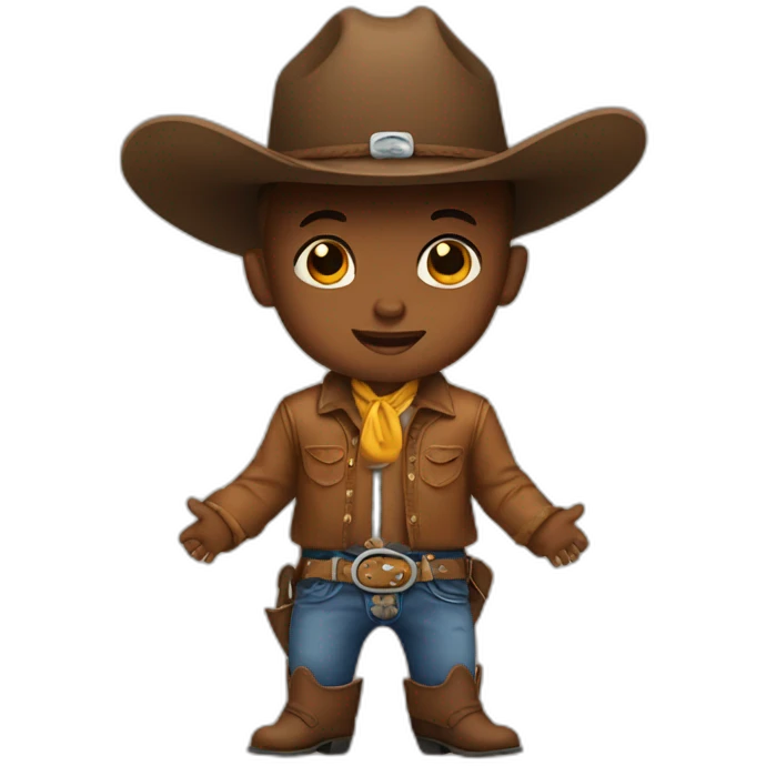 Cowboy baby emoji