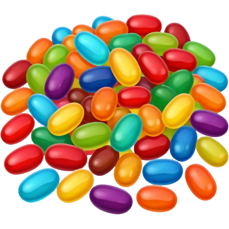 jelly beans emoji