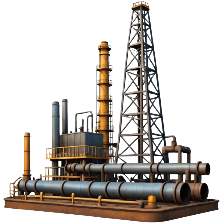 Oil and gas drilling site emoji