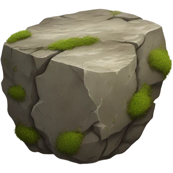 Stone emoji