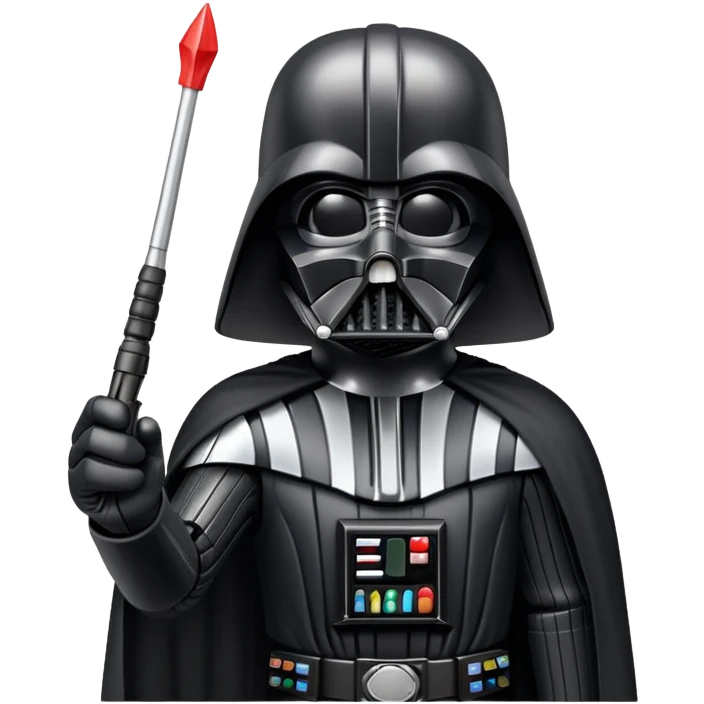 darth vader holding darts emoji