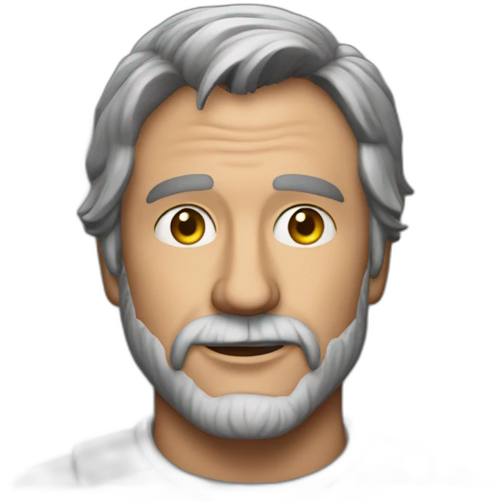 chuck noris with eyes that shoot lasers emoji