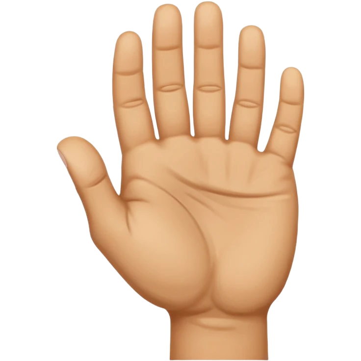 Chinese fist and palm hand gesture emoji