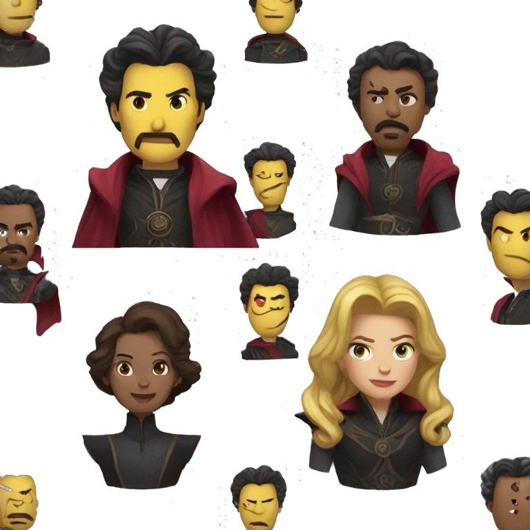 Wanda contre doc strange  emoji