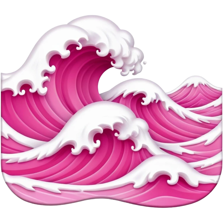 Pink vives emoji