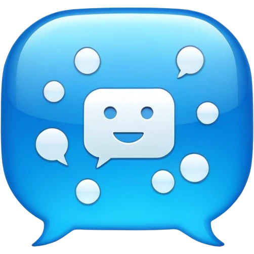 text message icon, message bubble emoji