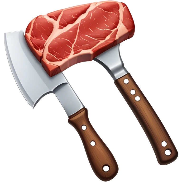 Tomahawk strak with knife in it emoji