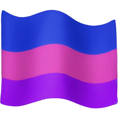 Bisexual flag emoji