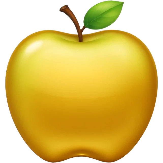 Gold apple  emoji
