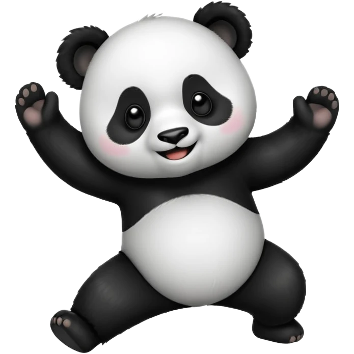 Panda dancing emoji