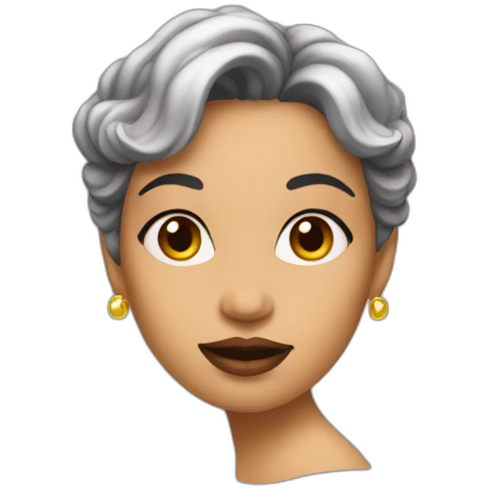 women coquette emoji