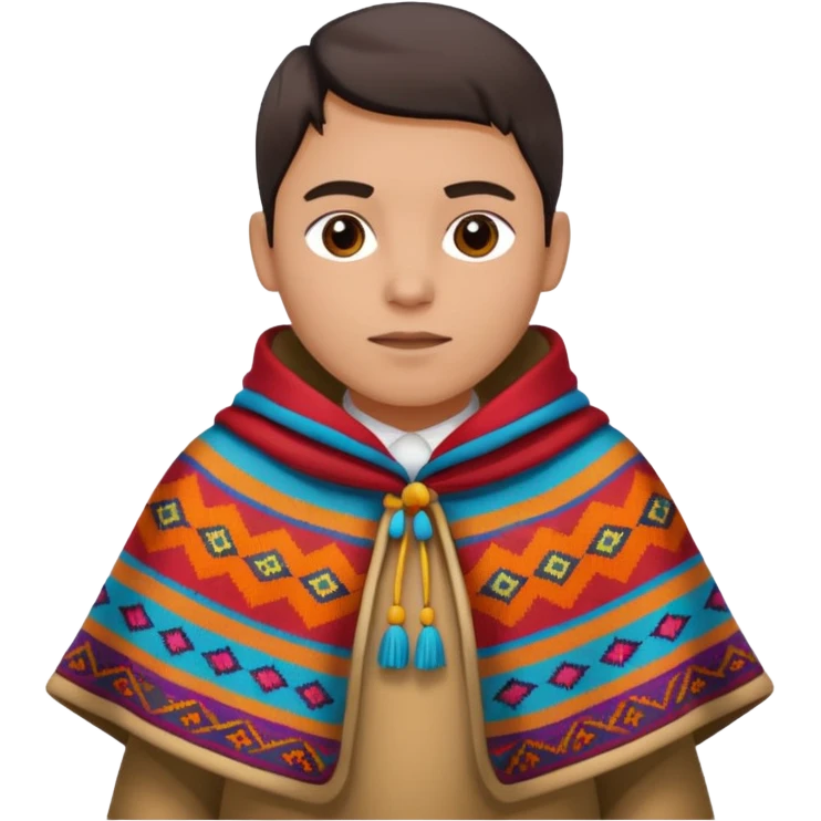poncho andin emoji