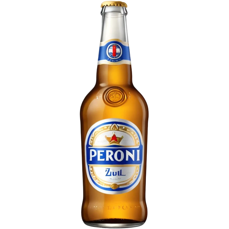 Birra Peroni Nastro azzurro piccola in bottiglia da 33 cl
 emoji
