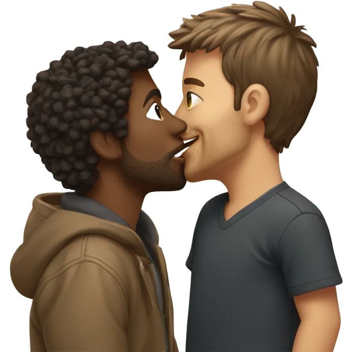 Brady kising me emoji