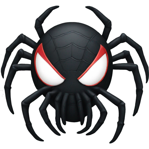 venom black circular spider man emoji emoji