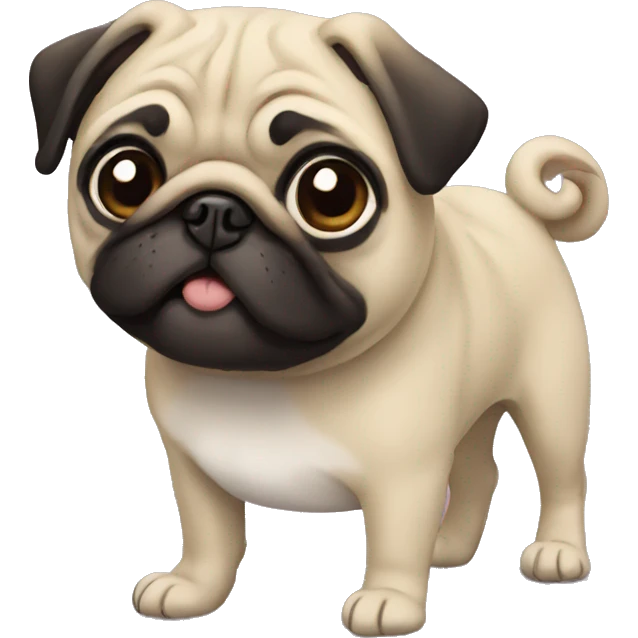 Pug emoji