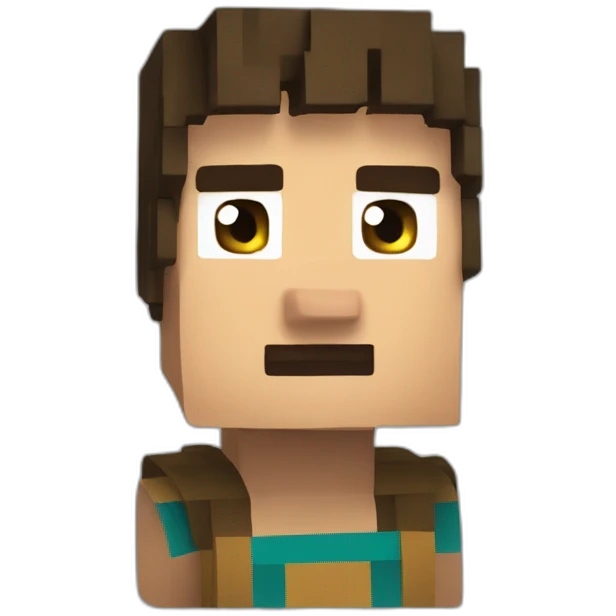 Steve minecraft emoji