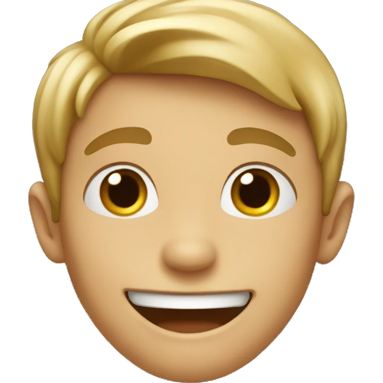 Happy boy emoji