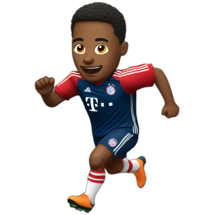 bayern münchen player running emoji