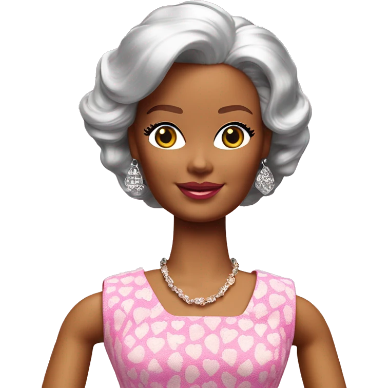 1979 heart family mom Barbie doll  emoji
