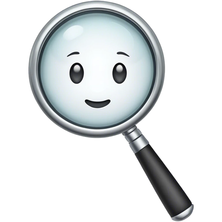 magnifying glass png emoji