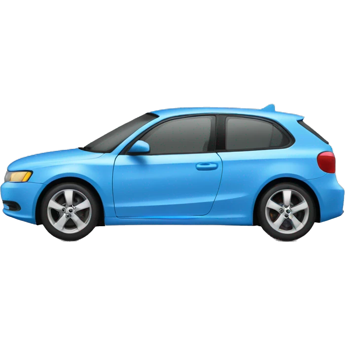 Blue car emoji