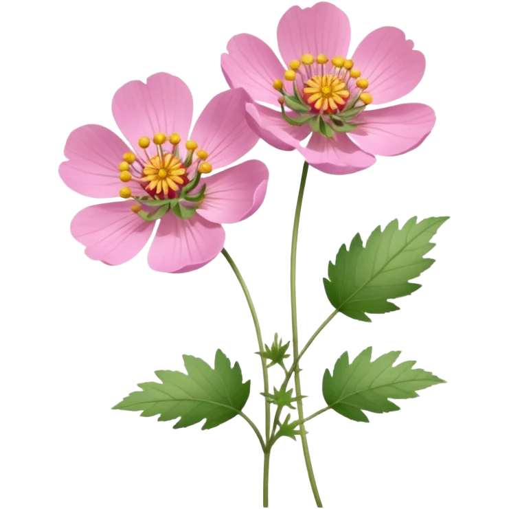 Geum triflorum emoji