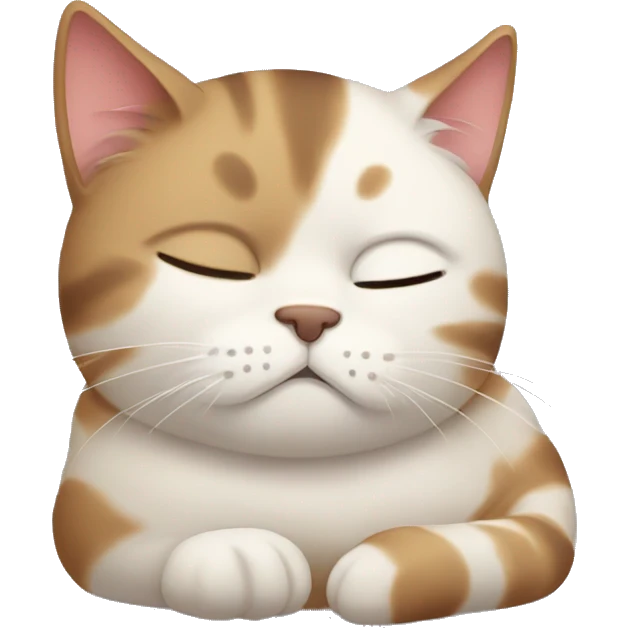 sleepy cat  emoji