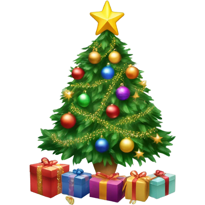 christmas tree emoji
