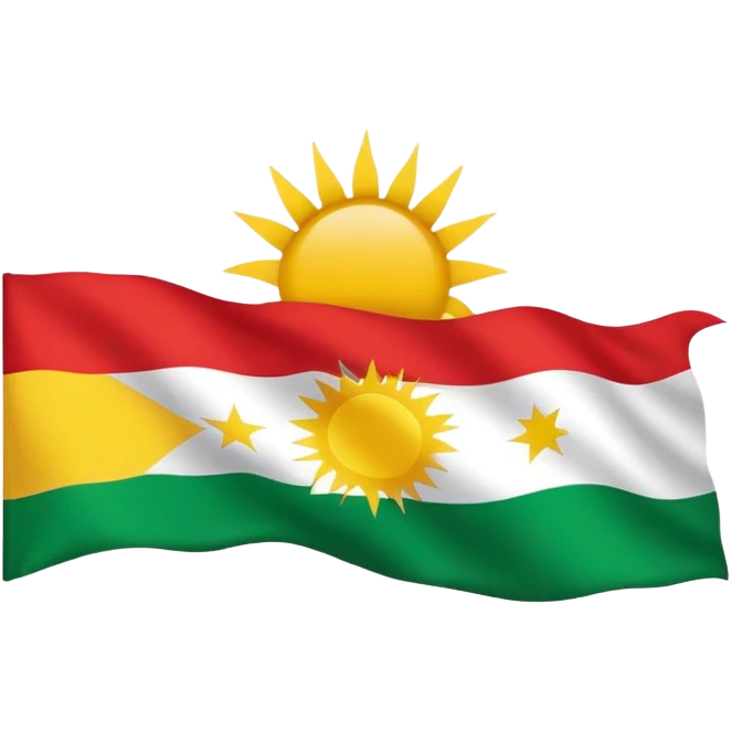 Kurdistan flag emoji